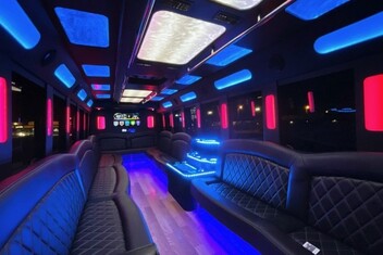 Citrus Heights Limousine Bus Interior