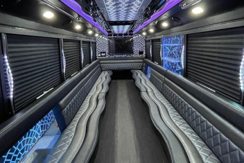 Citrus Heights Party Bus Interior