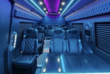 Citrus Heights Sprinter Bus Interior