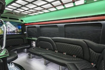 Citrus Heights Sprinter Party Bus Interior