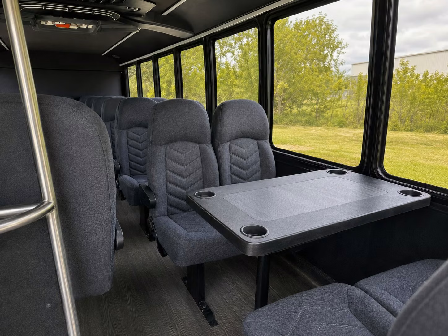 20 passenger minibus interior