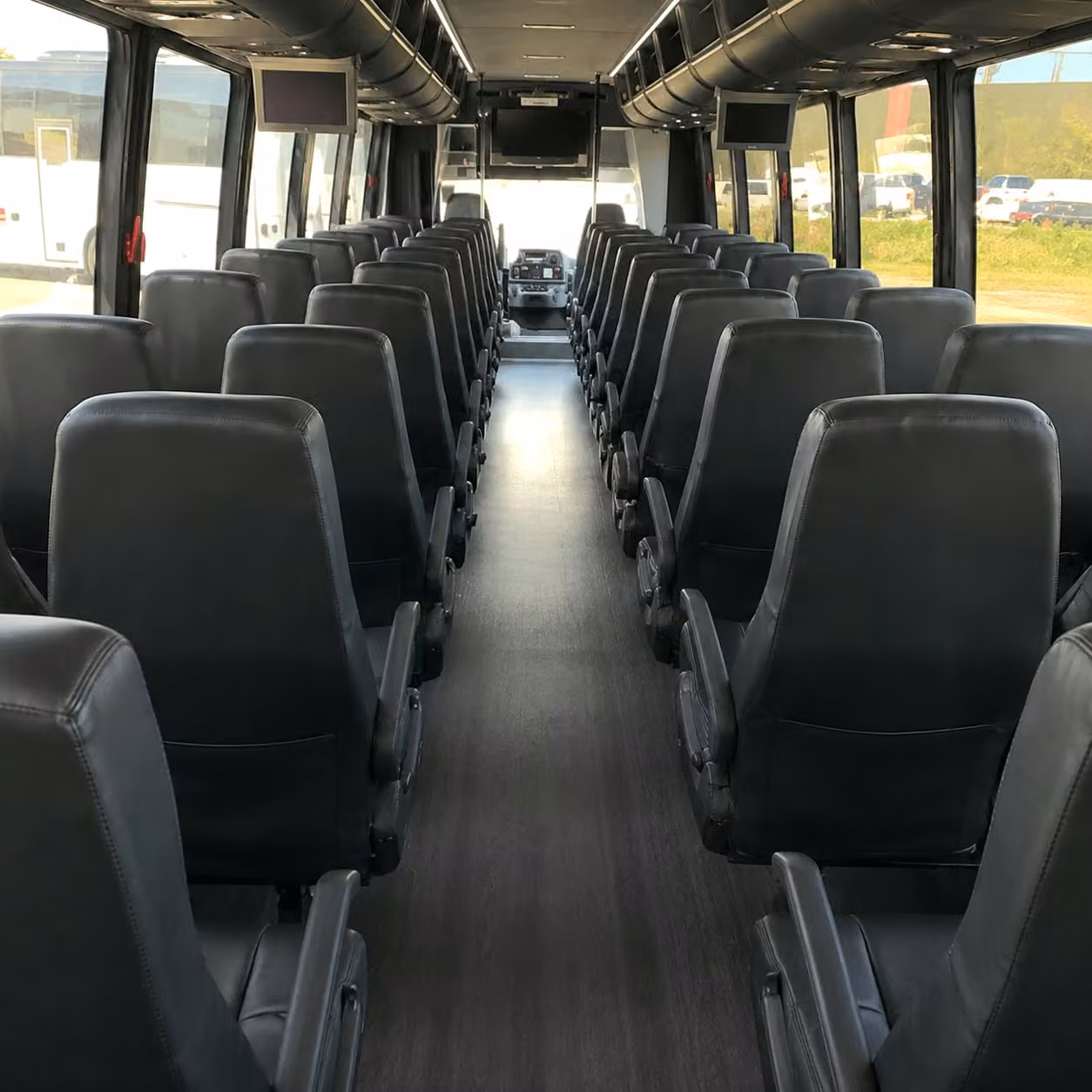 30 passenger minibus interior
