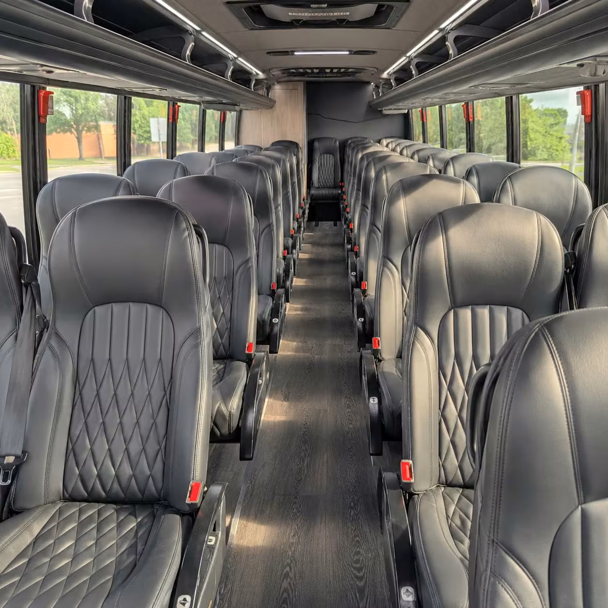 35 passenger minibus inside