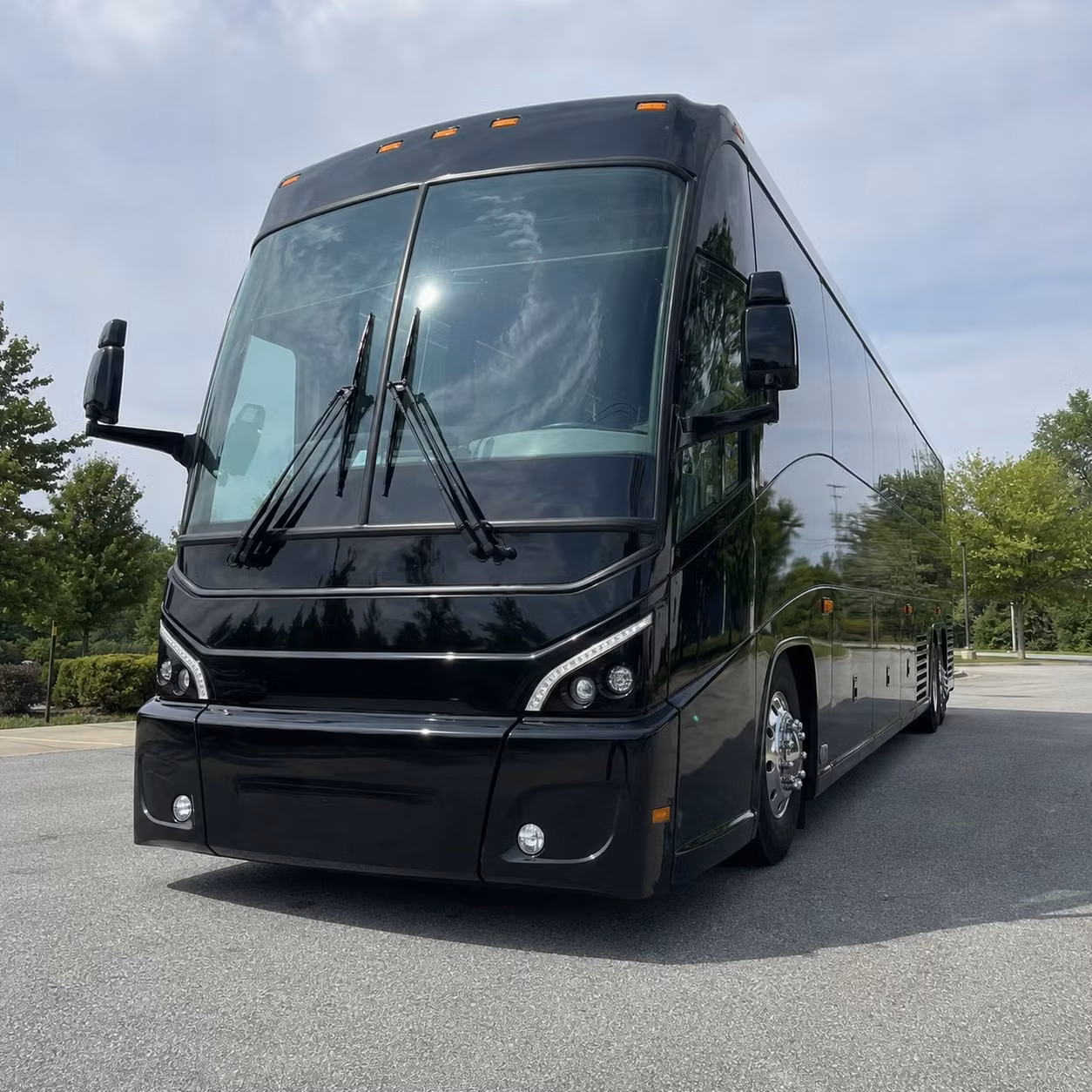 charter bus rentals for military ceremonies graduations and change of command events near citrus heights