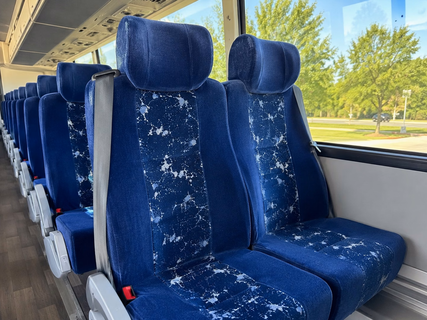 citrus heights charter bus interior
