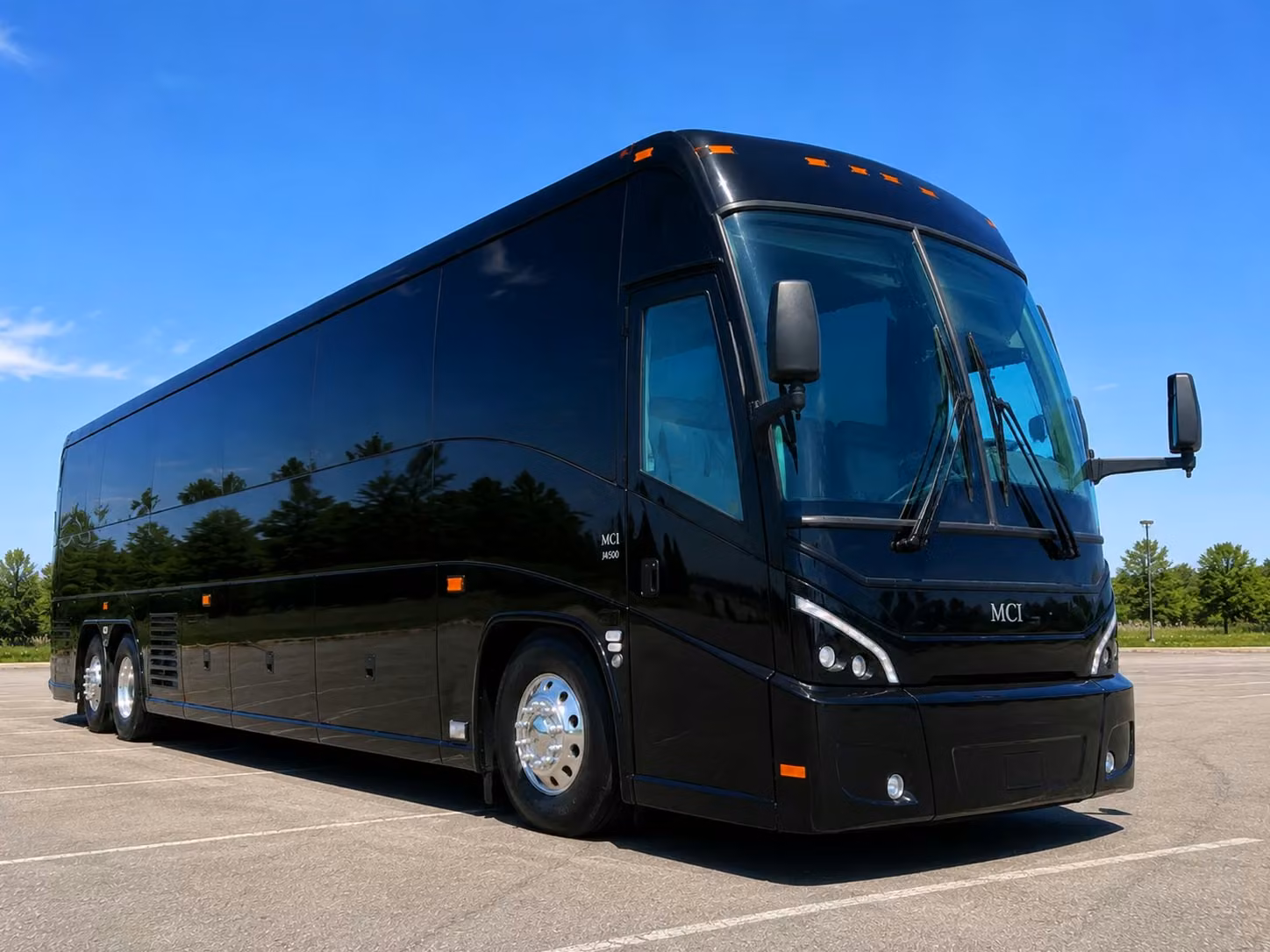 citrus heights charter bus rental exterior