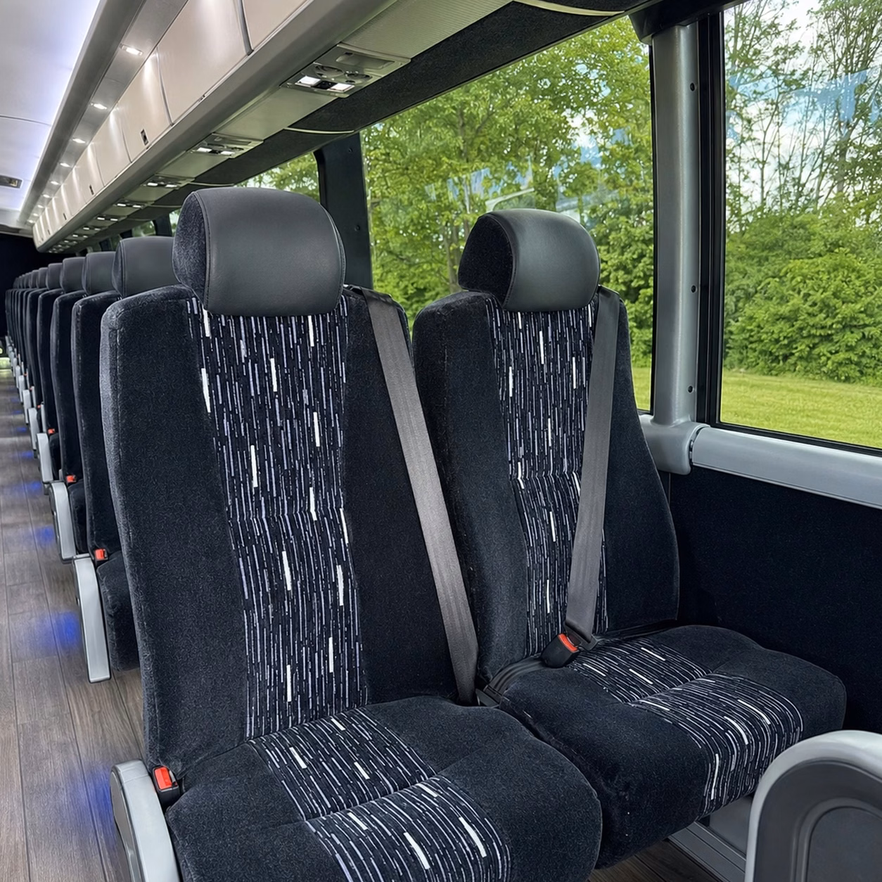 citrus heights charter bus rental inside